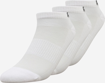 Reebok Спортни чорапи в бяло: отпред