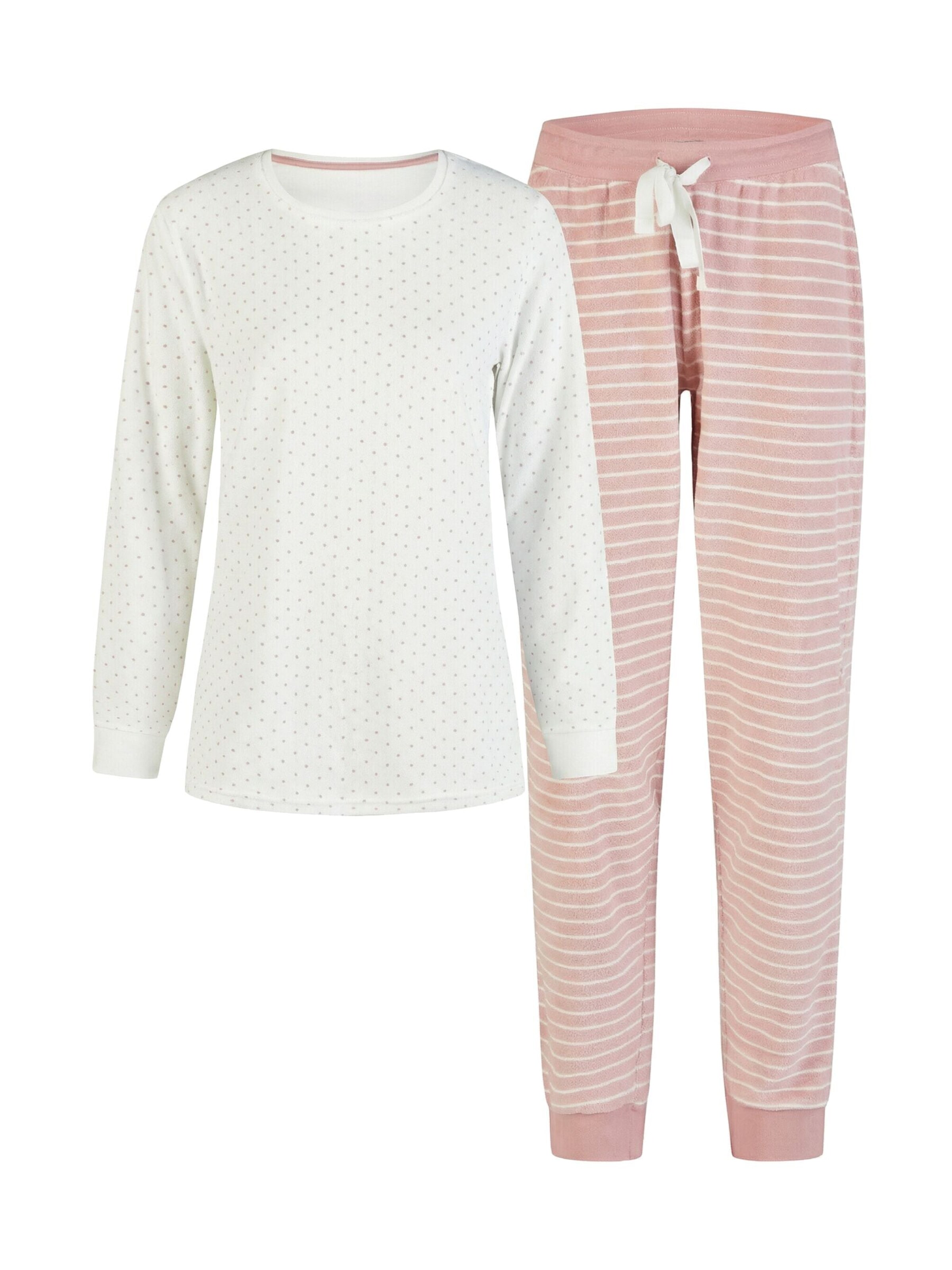 By Louise Pajama 'by Louise Women's Terry Cloth Pyjamas Sleepwear Long Nightwear' in Orange: front