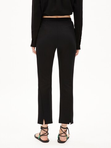 ARMEDANGELS Regular Trousers in Black