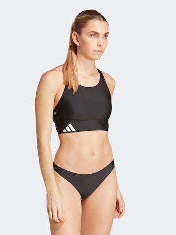 Bustieră Costum de baie sport 'Branded Beach' de la ADIDAS PERFORMANCE pe negru