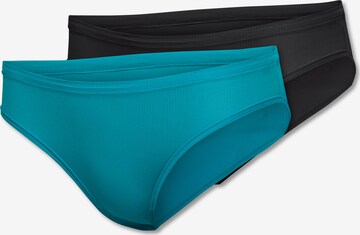 SCHIESSER Slip in Blauw: voorkant