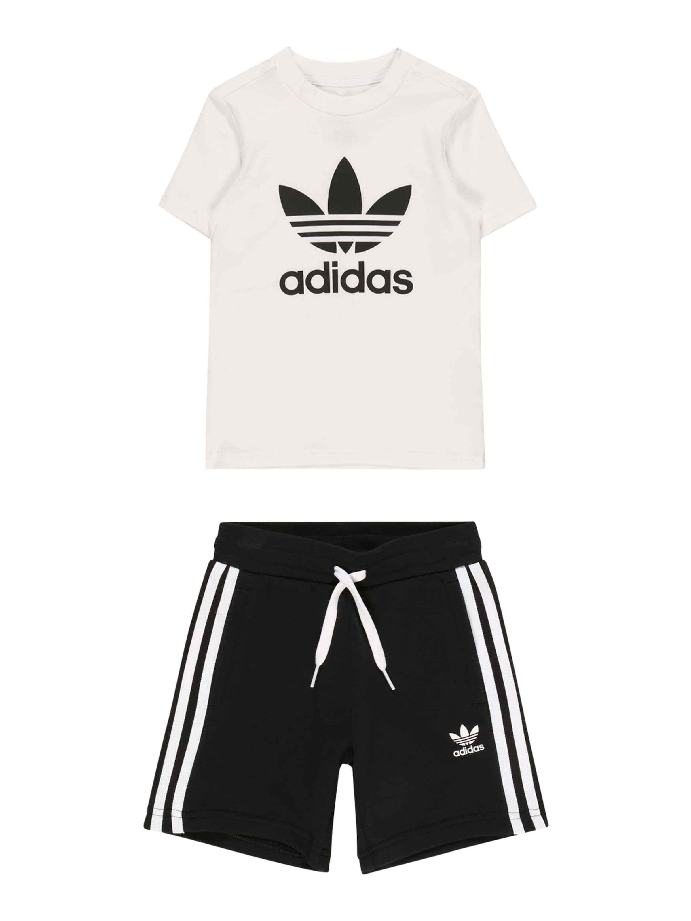 ADIDAS ORIGINALS Set 'Adicolor' i svart: framsida