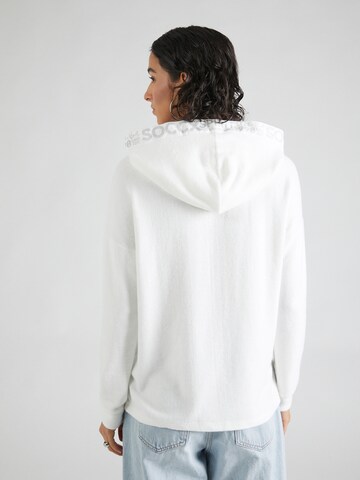 Soccx Pullover 'Rock the Boat' in Weiß