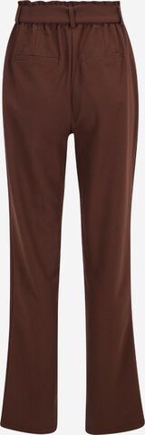 Pieces Tall Boot cut Trousers 'PCBOSELLA' in Brown