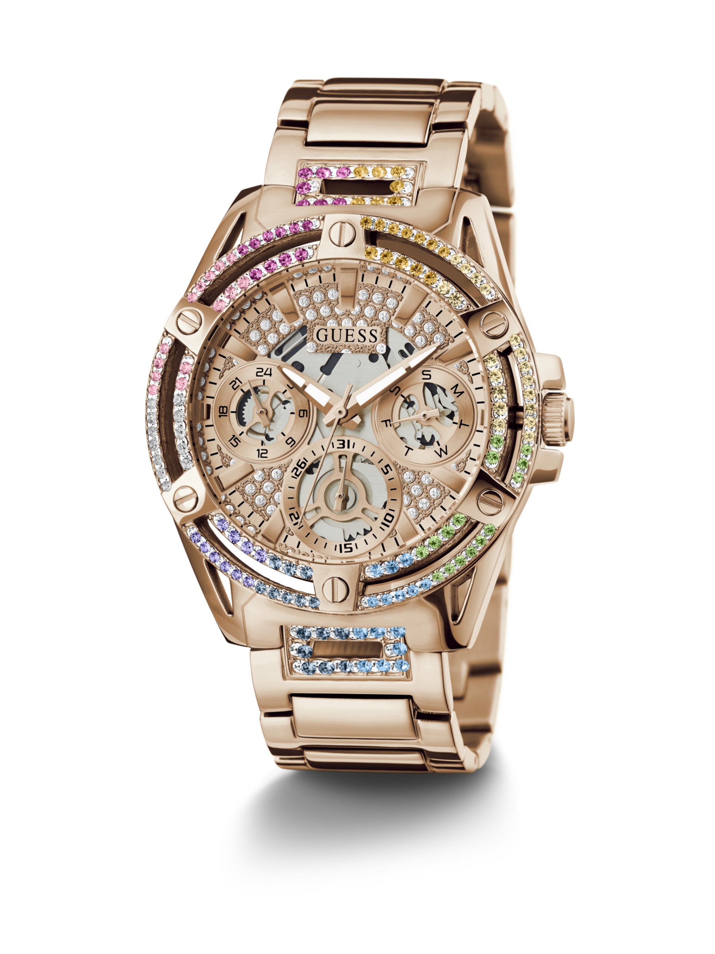 GUESS Uhr  'QUEEN ' in Pink