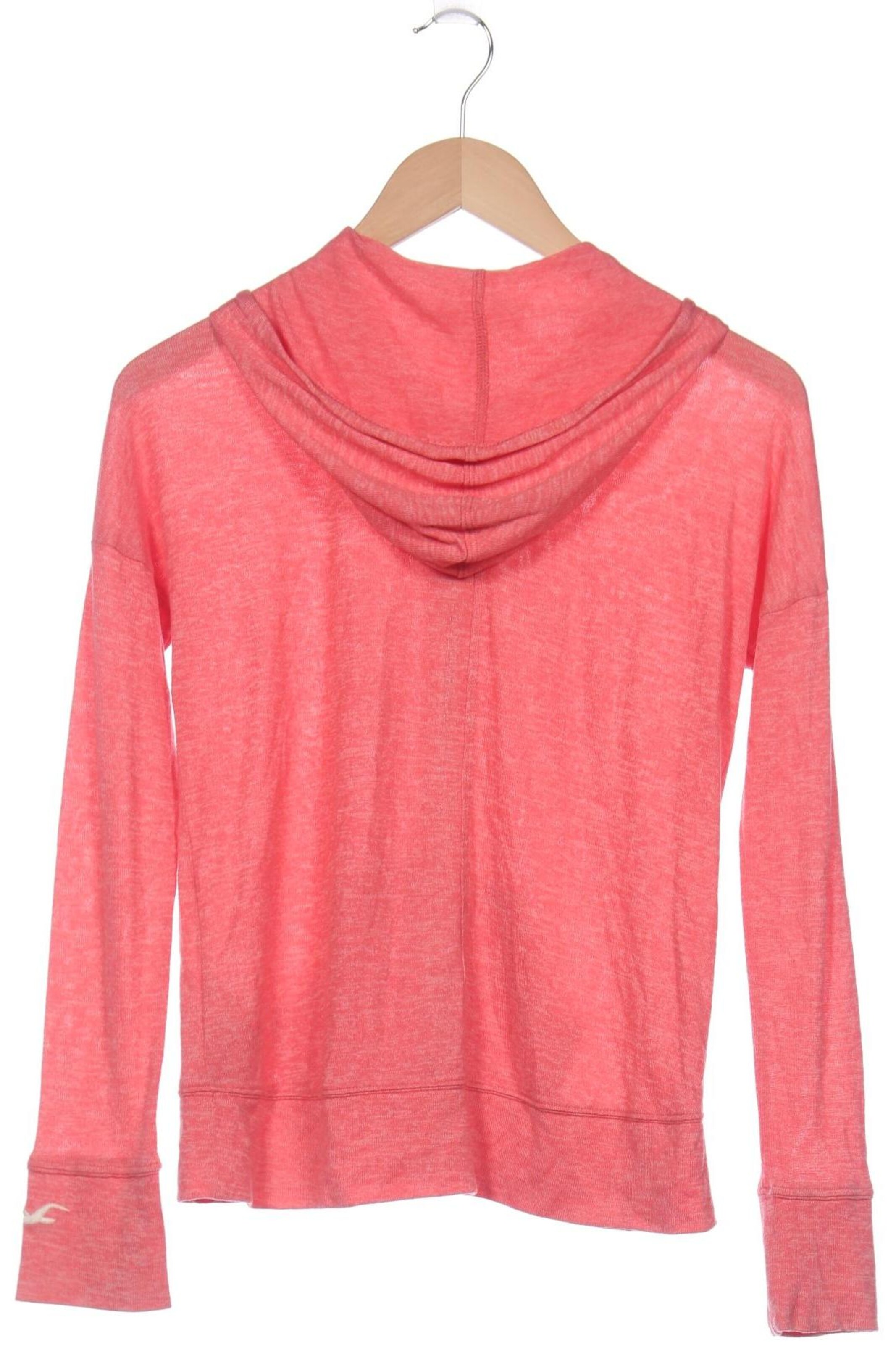HOLLISTER Sweatshirt & Zip-Up Hoodie in S in Pink