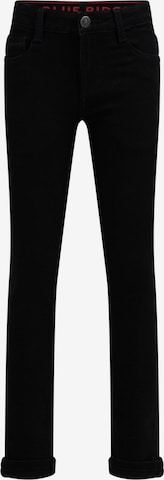 WE Fashion Slim fit Jeans in Black: front