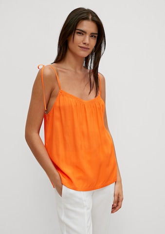 COMMA Top in Orange: Vorderseite
