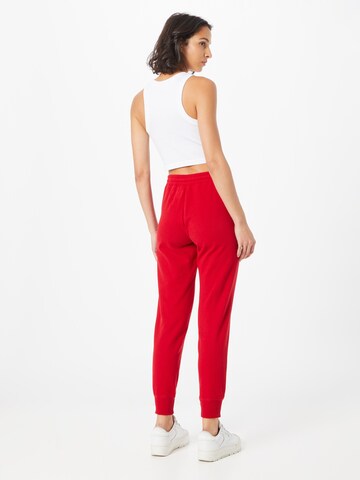 Tapered Pantaloni di HOLLISTER in rosso