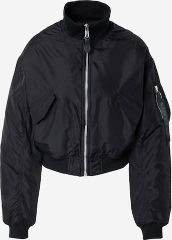ALPHA INDUSTRIESPrijelazna jakna - crna boja: prednji dio
