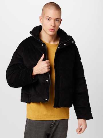 BURTON MENSWEAR LONDON Zimní bunda – černá: přední strana