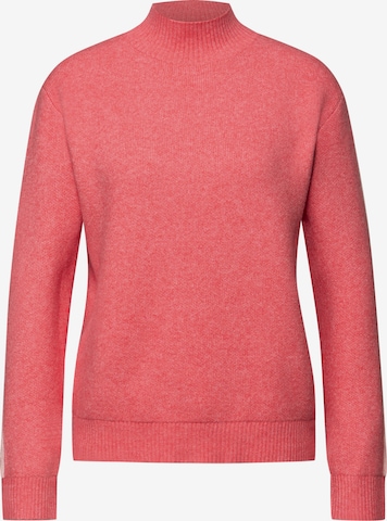 STREET ONE Sweater in Pink: front
