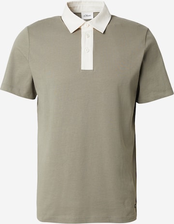 s.Oliver Poloshirt in Grün: Vorderseite