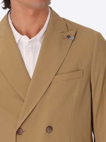 Distretto12 Slim Fit Sakko in Beige