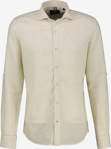 LERROS Comfort fit Button Up Shirt in Green: front