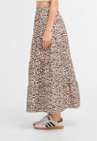 Noisy may NMFREJA POPELINE MAXI SKIRT WVN ' ' in Silber