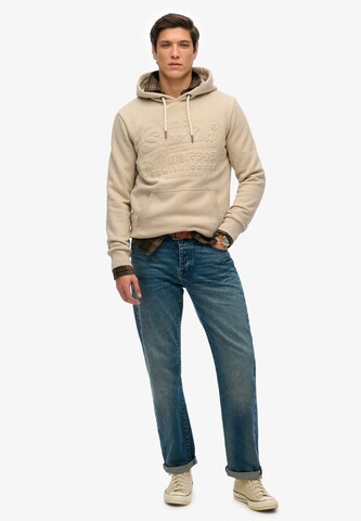 Superdry Sweatshirt in Beige