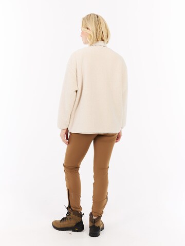 PROTEST Fleece jas 'PRTEdith' in Wit