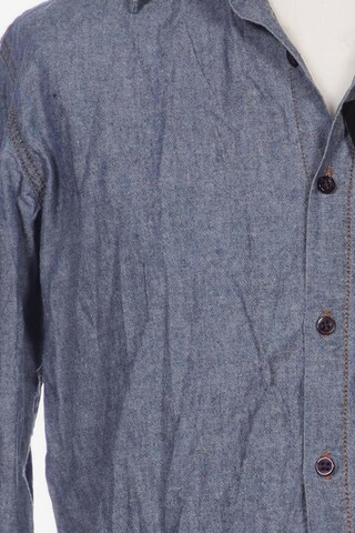 Urban Classics Button Up Shirt in L in Blue