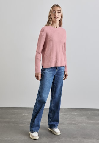 STREET ONE Pullover in Pink