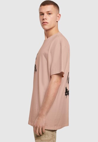 Merchcode Shirt 'Bad Habits' in Roze