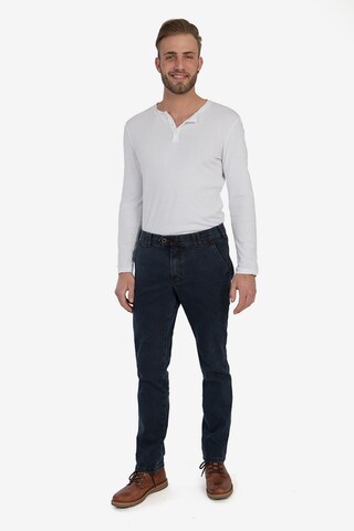 CLUB OF COMFORT Slimfit Jeans 'Garvey' in Blauw