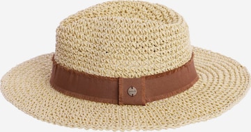 Amichi - Sombrero 'Sombrero para mujer Alania de fibras naturales' en beige: frente