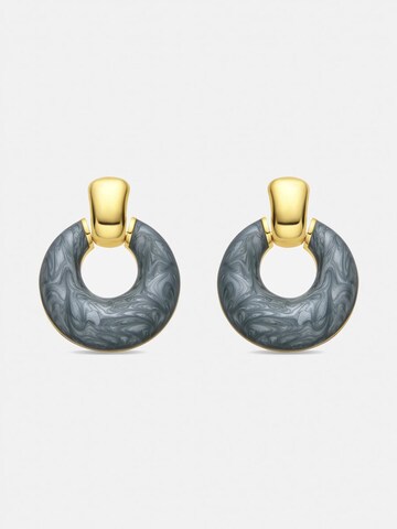 LUXBYLUX Earrings in Blue: front