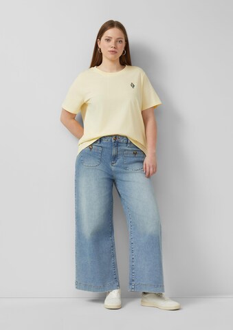 QS Shirt in Yellow: front