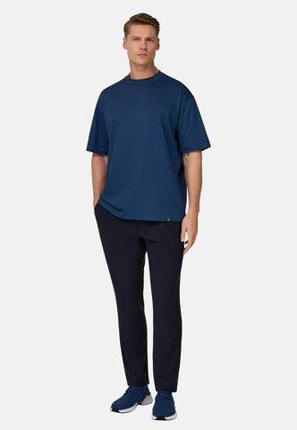 Coupe slim Pantalon Boggi Milano en bleu