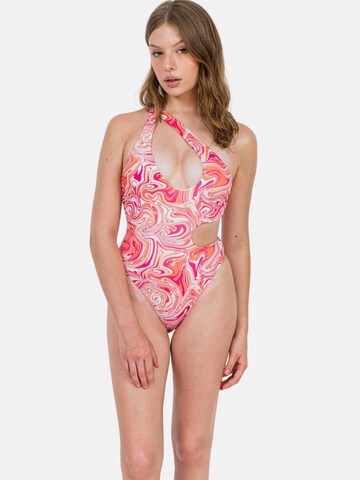 Costume intero 'Groovy' di EKCENTRIK in arancione