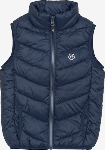 COLOR KIDS Vest in Blue: front