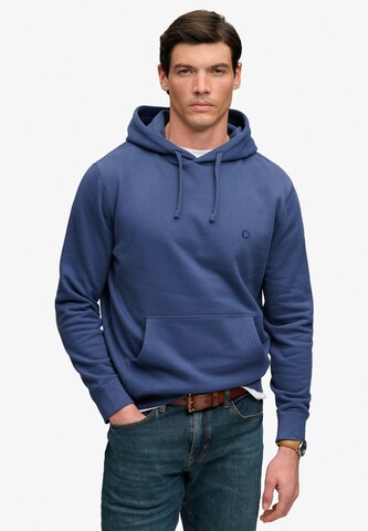 Sweat-shirt 'Essential' Superdry & Co en bleu : devant
