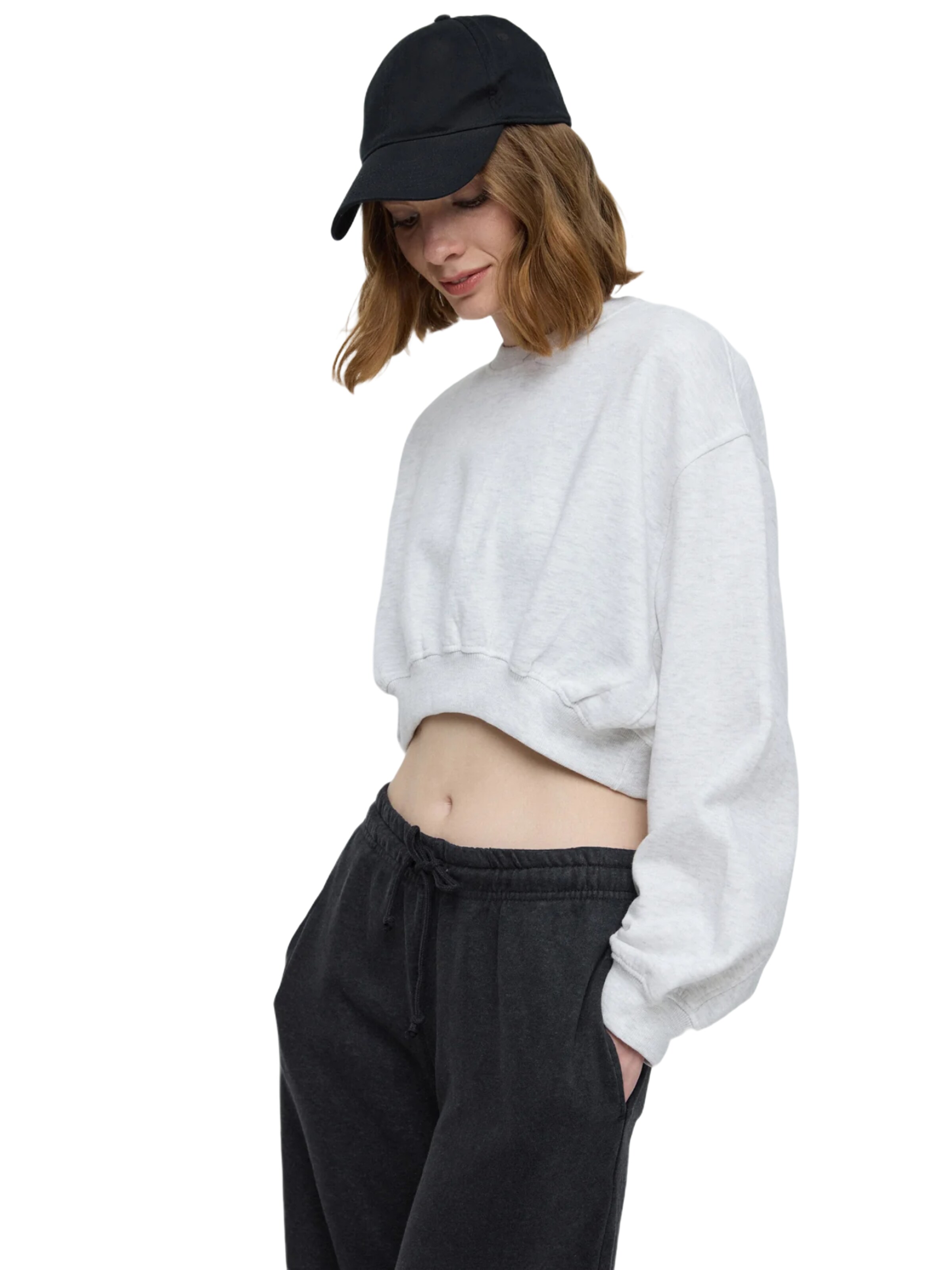 No Matter What Sweatshirt in Grijs