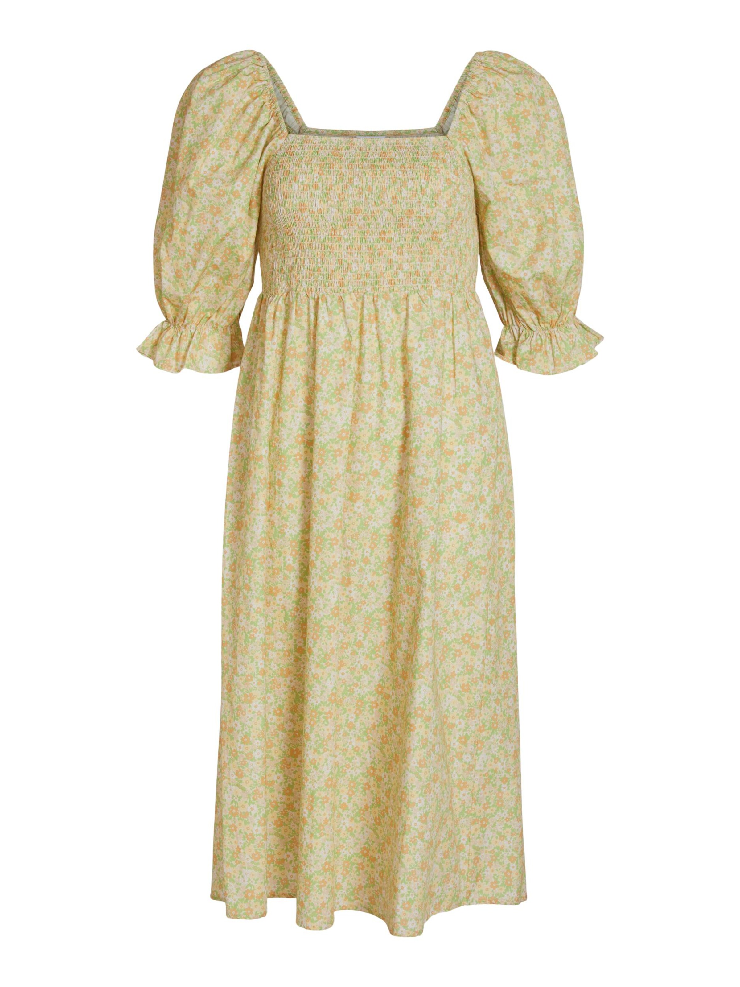 Frauen Große Größen VILA Kleid 'Colmena' in Pastellgelb - IO26454 Frauen Große Größen VILA Kleid 'Colmena' in Pastellgelb - IO26454