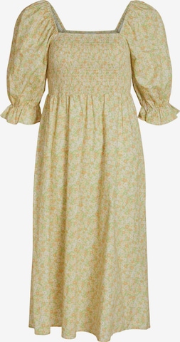 VILA Dress 'Colmena' in Yellow: front