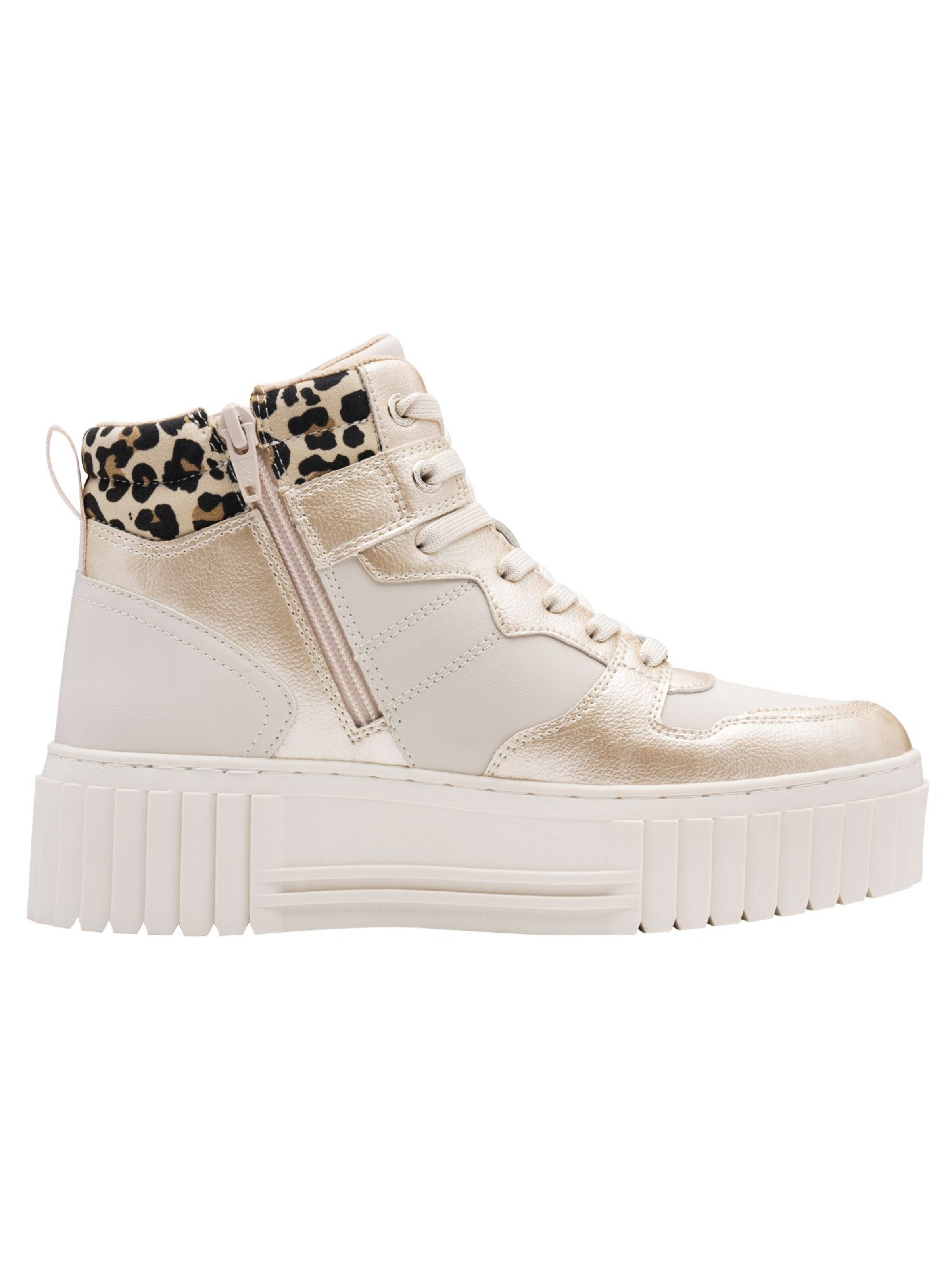 s.Oliver High-Top Sneakers in Beige