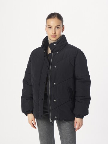 Warehouse Between-Season Jacket in Black: front