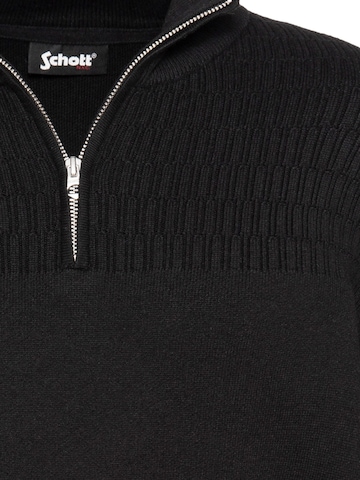Pull-over Schott NYC en noir