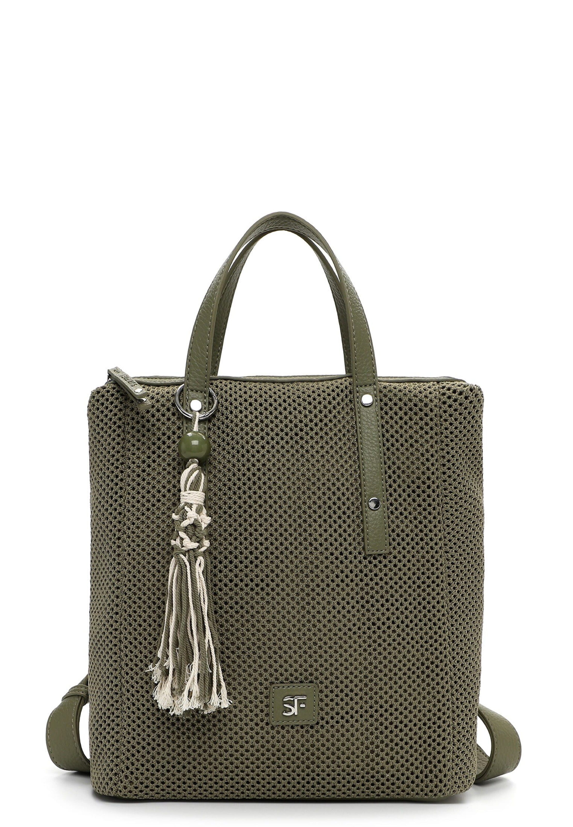 Suri Frey Rucksack 'Gitty' in Grün: Vorderseite