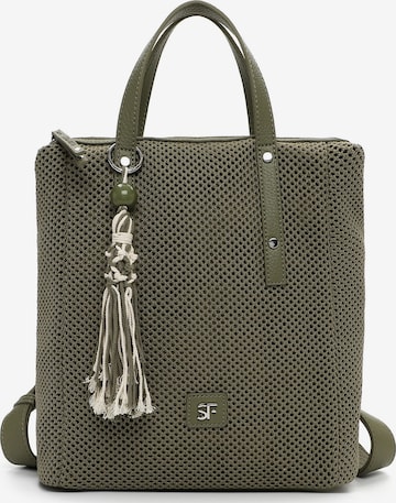 Zaino 'Gitty' di Suri Frey in verde: frontale