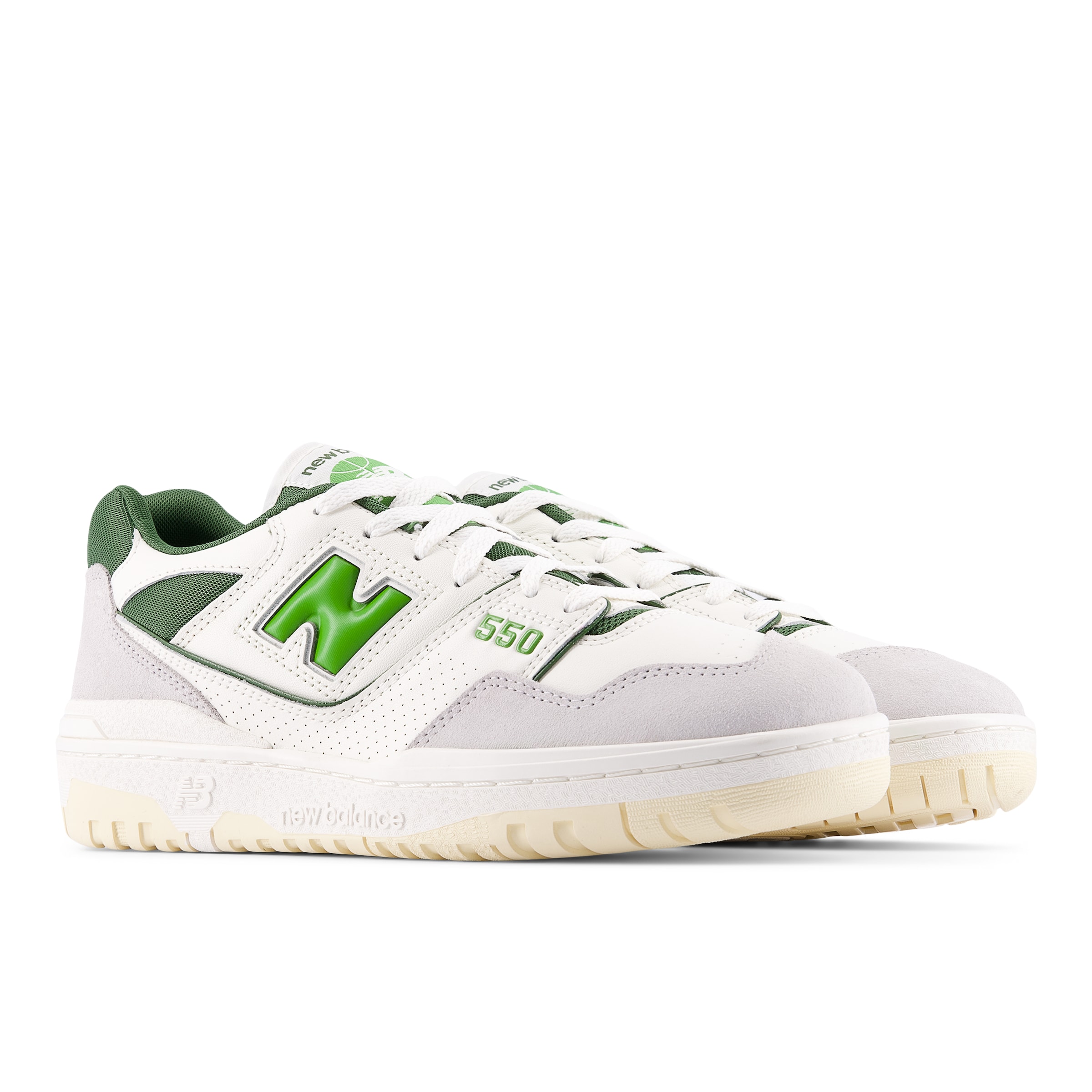 Baskets basses '550' new balance en blanc