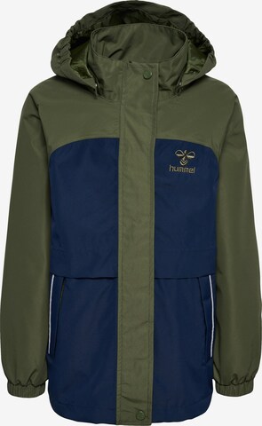 Hummel Performance Jacket in Green: front