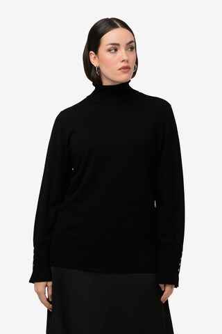 Pull-over Ulla Popken en noir : devant