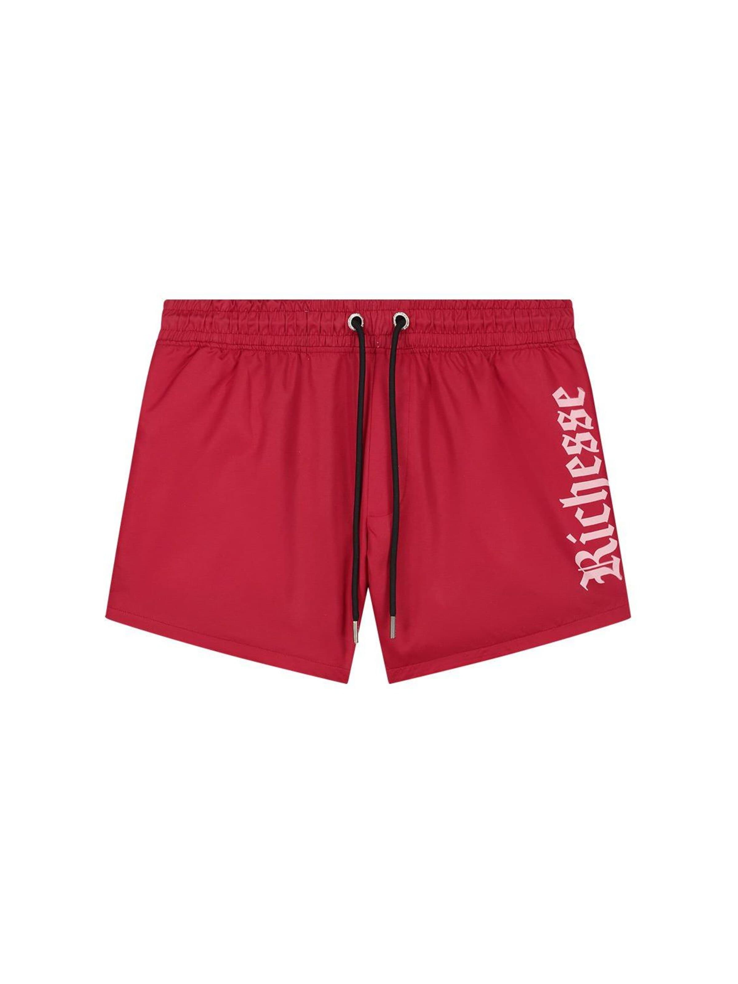 Richesse Zwemshorts 'BLISS RED ZWEMSHORT' in Rood: voorkant