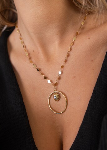 PURELEI Necklace 'Luana Sun' in Gold