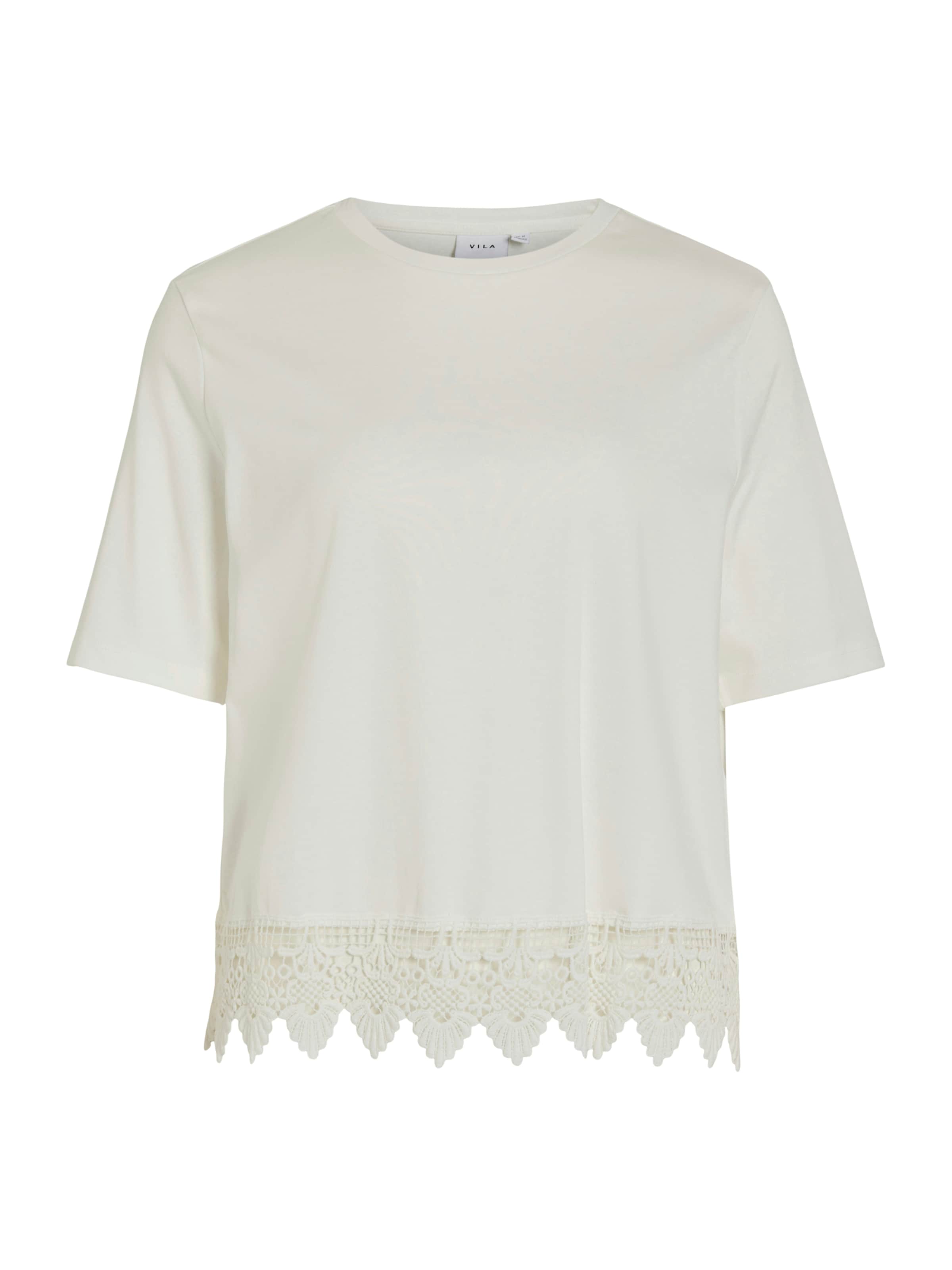 VILA Shirt 'VIPAVIA' in White: front