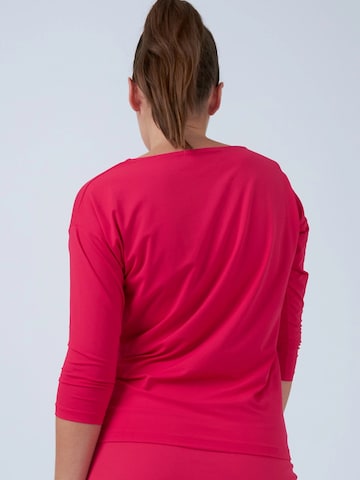 SPORTKIND Shirt '3/4 Loose Fit' in Pink