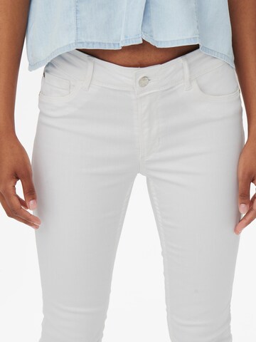 Skinny Jean 'Hill' ONLY en blanc