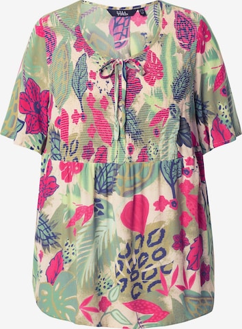 Ulla Popken Bluse in Mischfarben: Vorderseite